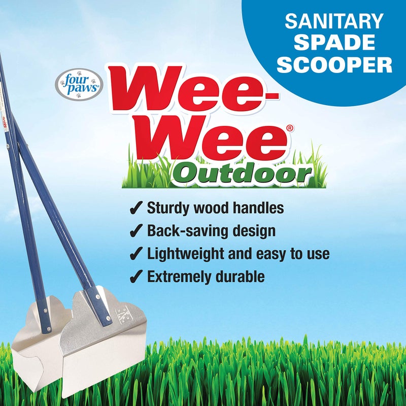 Four Paws Wee-Wee Pooper Scoopers for Dogs l Outdoor Rake l Spade & Pan l Pooper Scooper Set - Image 4